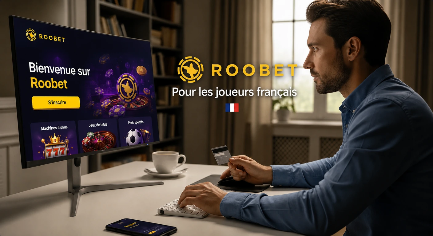 Roobet casino inscription