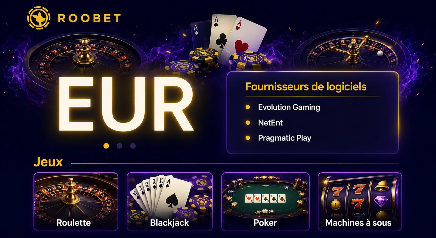 Roobet casino retrait